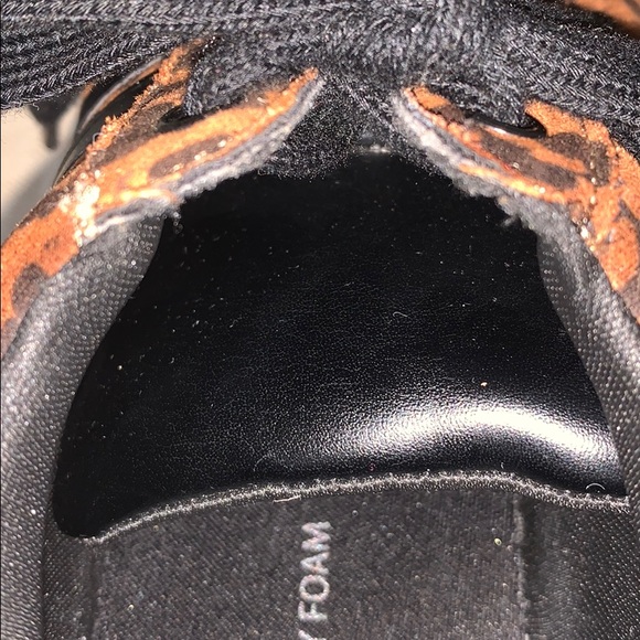 TIME and TRU Walmart Black & Leopard Sneakers - Picture 6 of 16